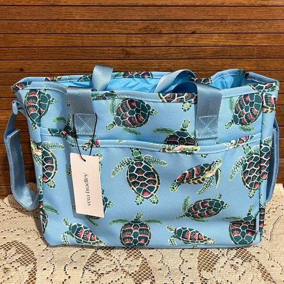 Vera Bradley Everything Organizer SEA TURTLES NWT - Picture 3 of 4